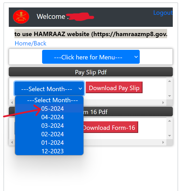 Hamraaz Payslip 2024