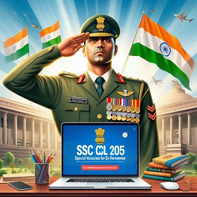 SSC CGL 2025: Special Job Opportunities for Ex-Servicemen